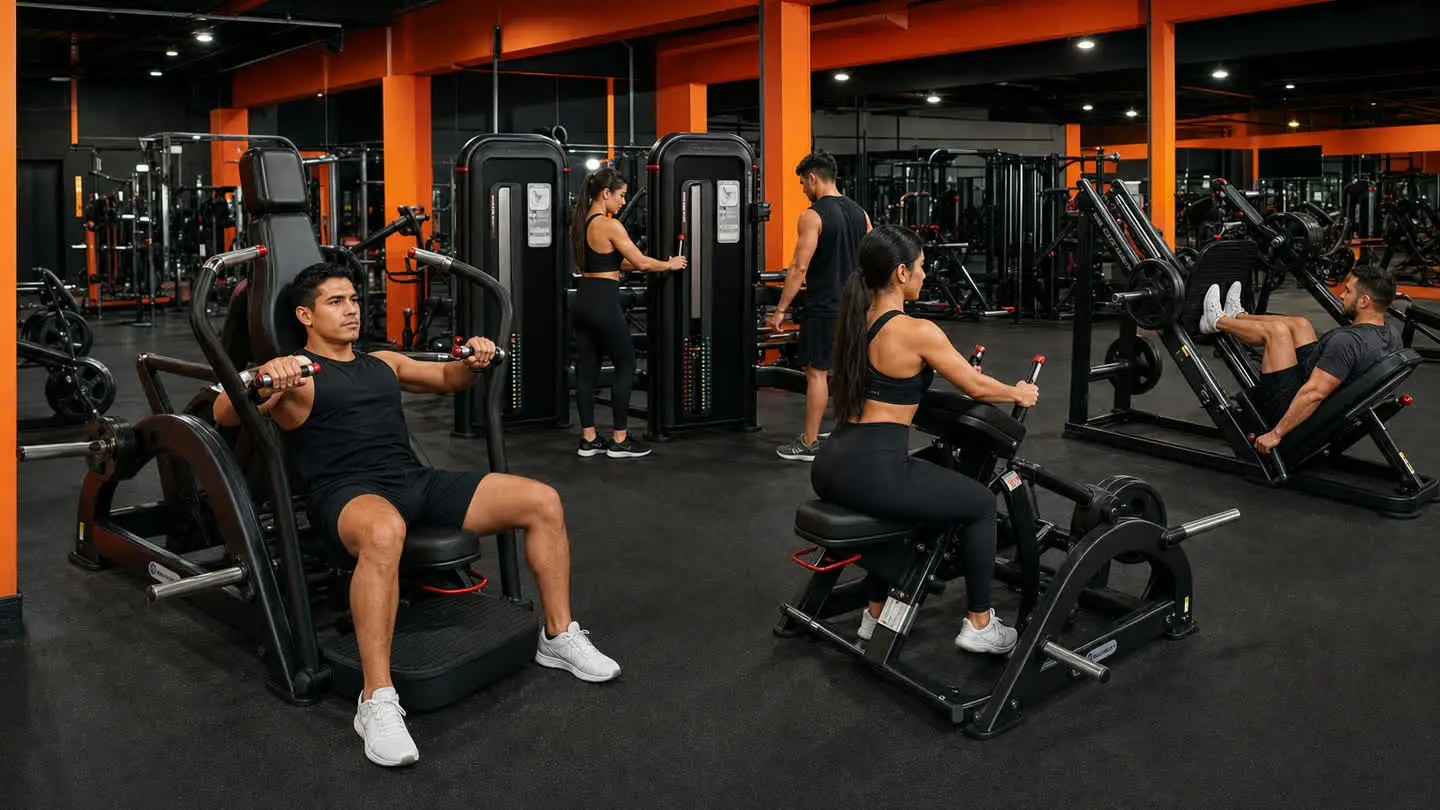 Visual de campaña de Empire Fitness Ecatepec