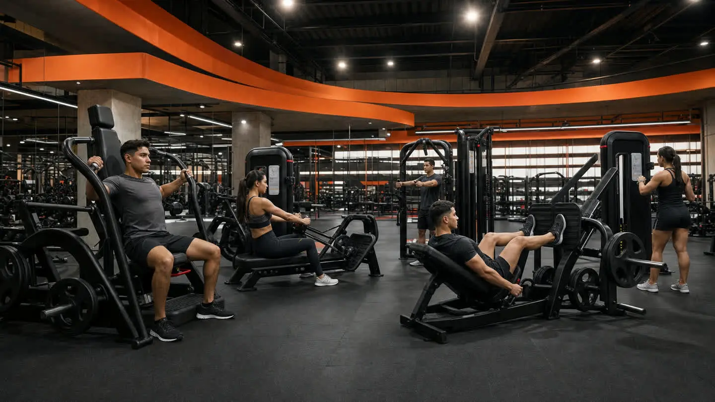 Visual de campaña de Empire Fitness Galerías Serdán