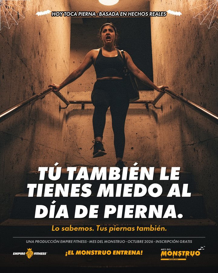 Cartel Mes del Monstruo: tú también le tienes miedo al día de pierna